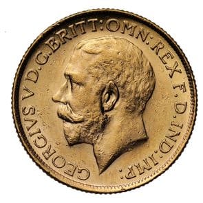 1916 George V Perth Sovereign