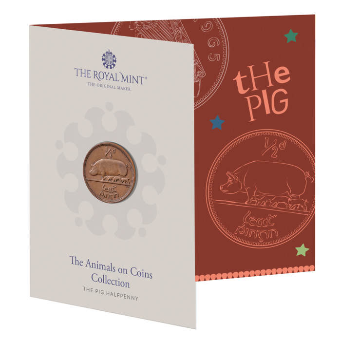 Animals on Coins | The Pig Halfpenny