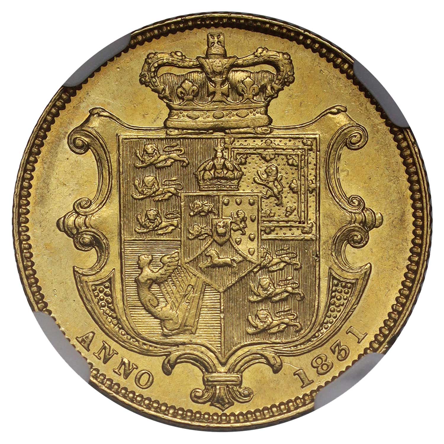 1831–37 William IV Gold Sovereign Coin