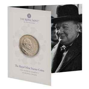 The Royal Mint Starter Coins: 1965 Queen Elizabeth II Churchill Crown