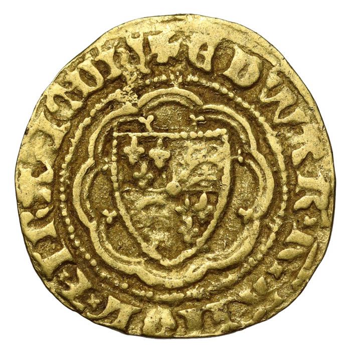 Edward III Quarter Noble (Pre Treaty)