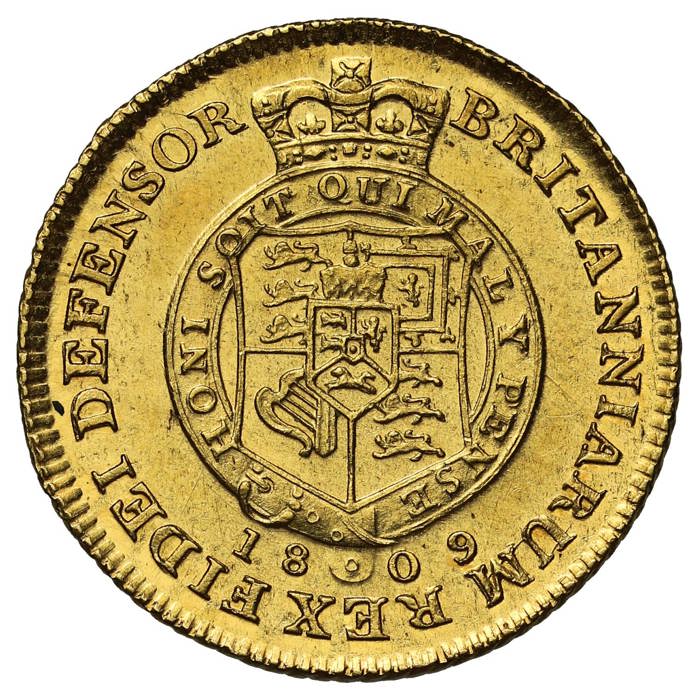 George III Gold Half-Guinea