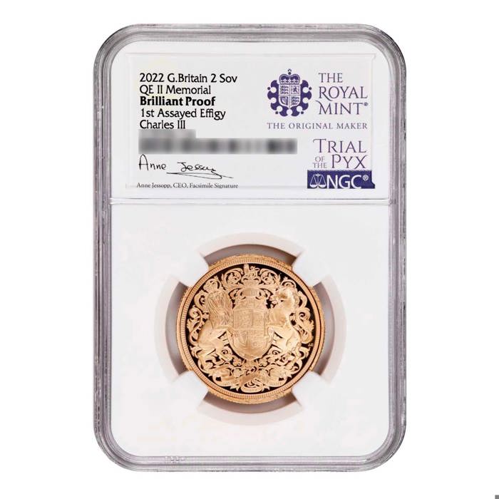 2022 Charles III QEII Memorial Proof Double Sovereign