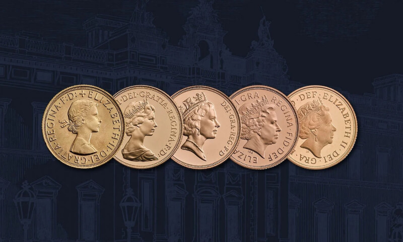Queen Elizabeth II Coin Portraits