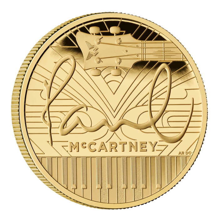 Paul McCartney 2024 UK 1oz Gold Proof Coin