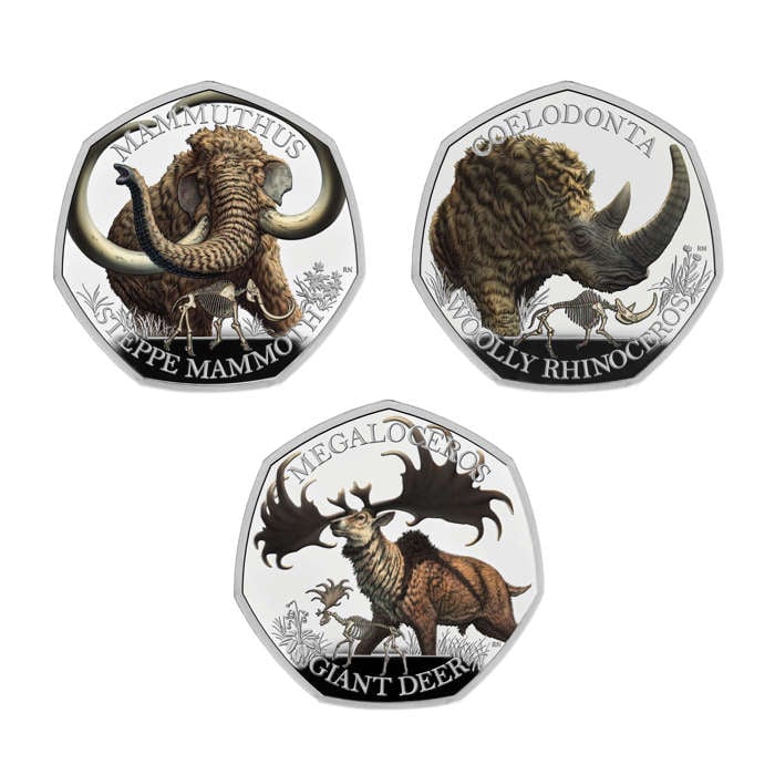 2024 Ice Age Giant Silver Proof Colour Coin Set