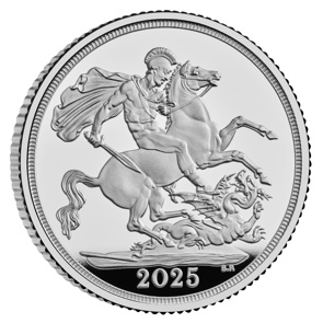 The Silver Sovereign 2025 Silver Proof Coin