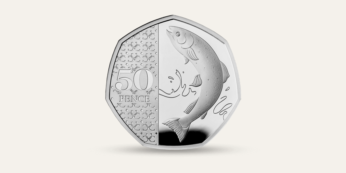rare 50p coins atlantic salmon 2023