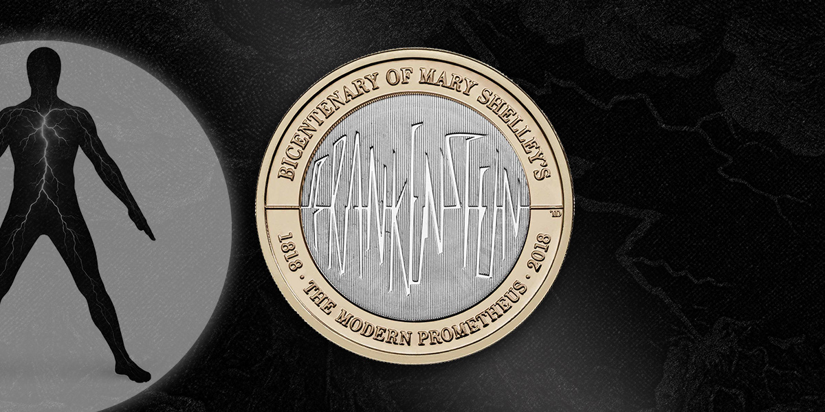 Frankenstein &pound;2 Coin