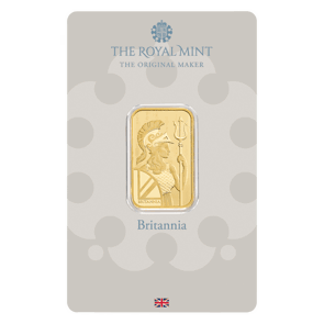 Britannia 10g Gold Bullion Minted Bar