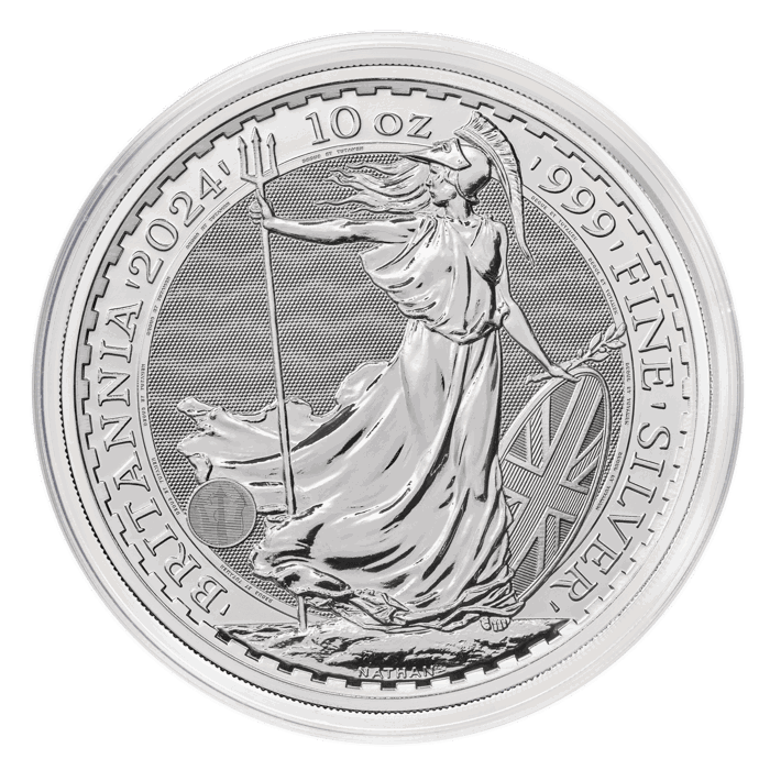 Britannia 2024 10oz Silver Bullion Coin