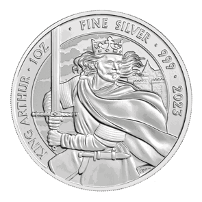 King Arthur 2023 1oz Silver Bullion Coin