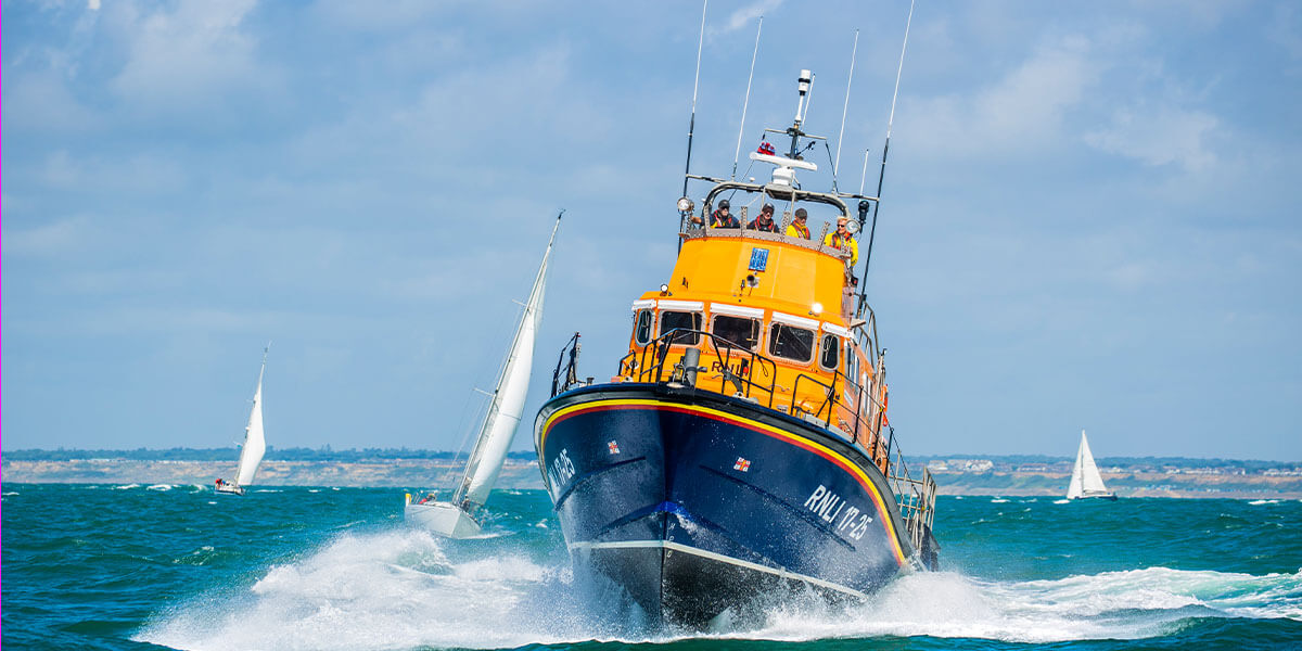 RNLI boat