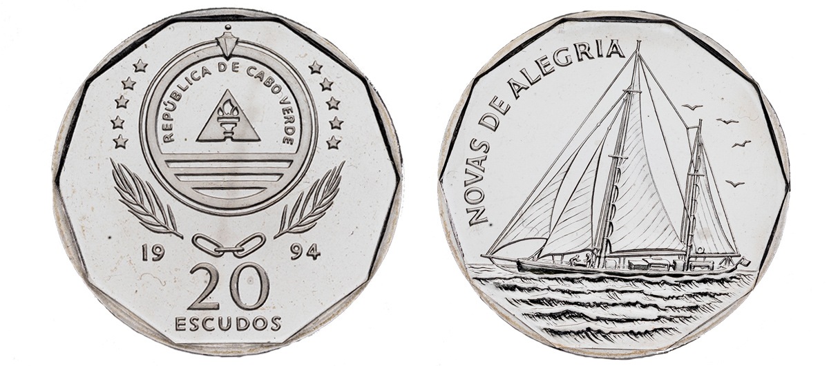 Cape Verde twenty escudos