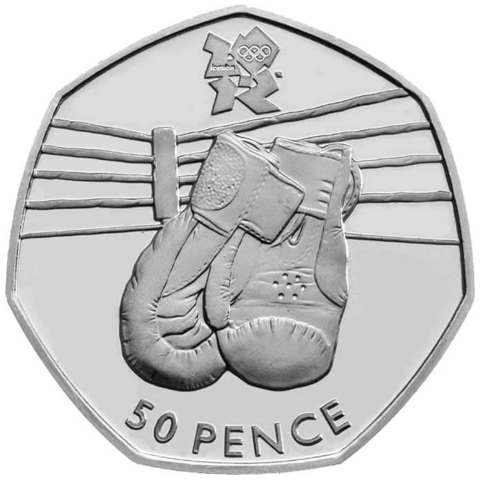 London 2012 Olympics - Boxing fifty pence piece