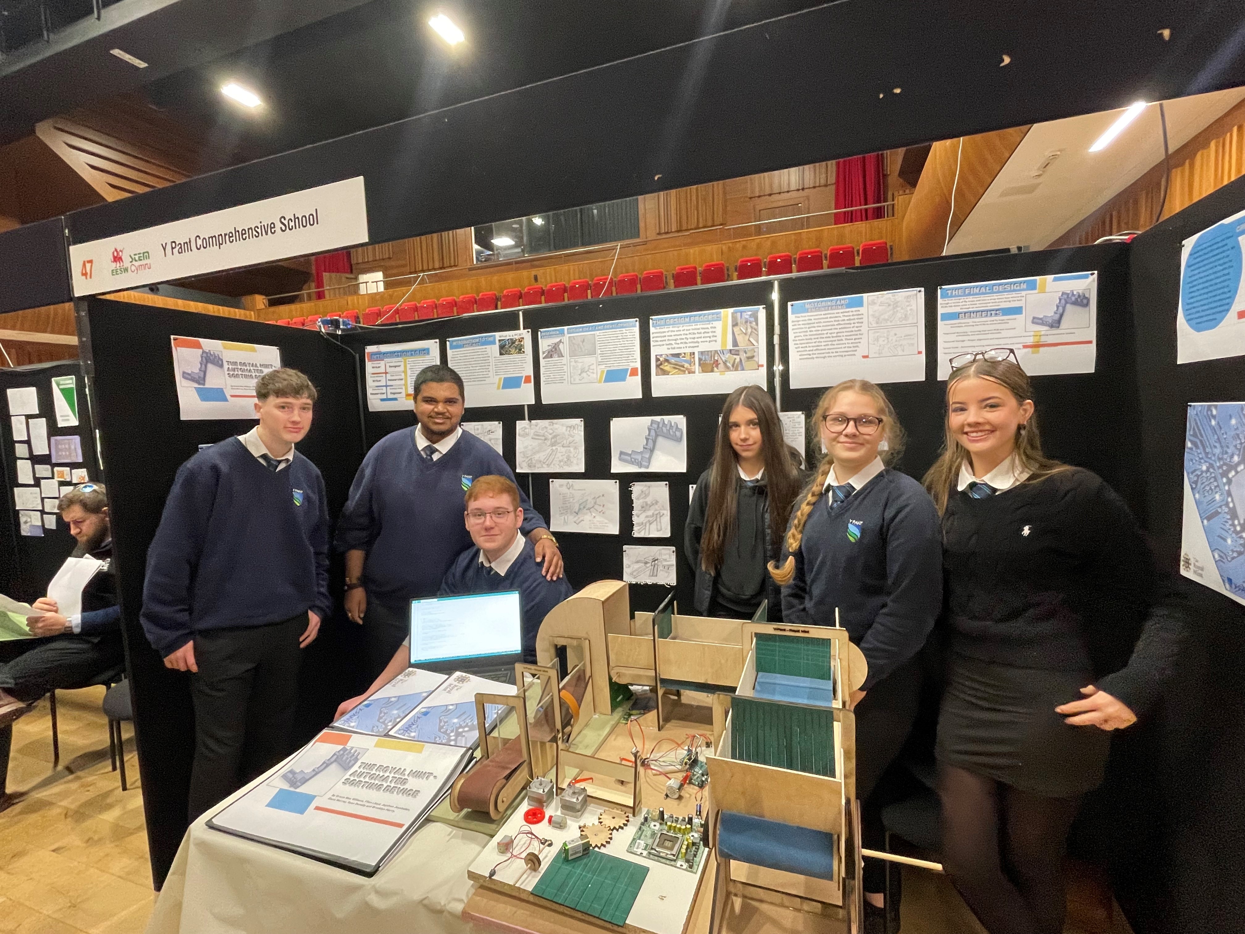 Students at the CREST Awards