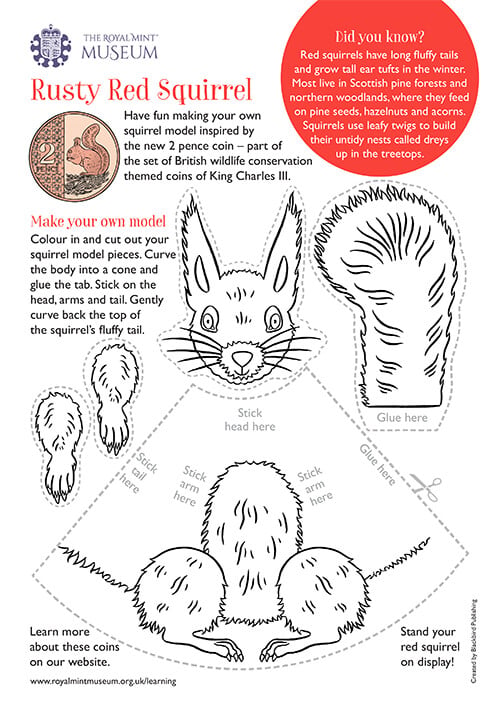 2p children's activity sheet