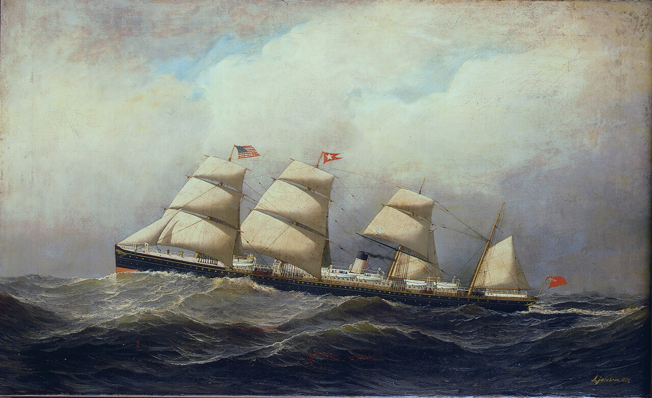 The steamship Baltic &copy; National Maritime Museum, Greenwich, London.jpg