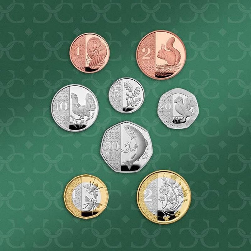 New coins of Charles III